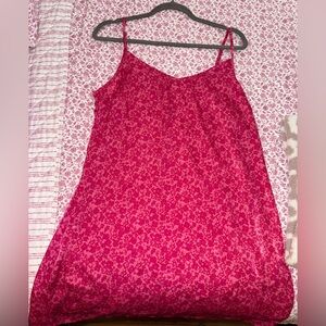 NEW Gilly Hicks Pink Floral Slip Dress!